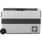 VEVOR Car Refrigerator 48Qt, Dual Zone Car Fridge Freezer12/24V DC & 110-240V AC Electric Compressor Cooler for Truck Vehicle RV