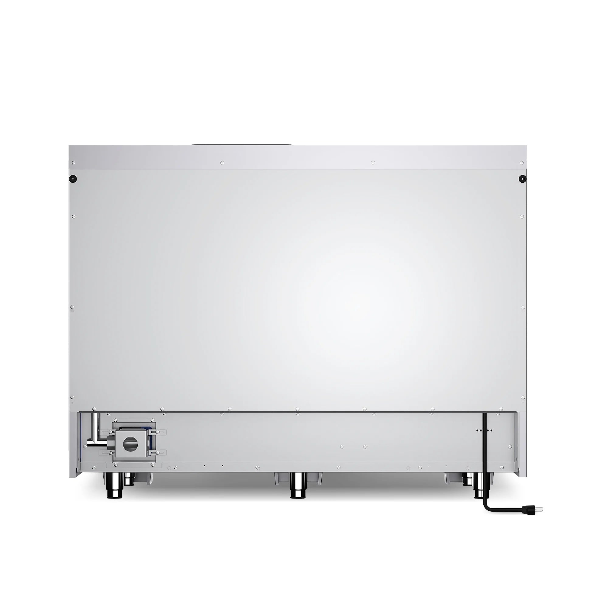 Cosmo 48 in. Lumin Collection 5.5 cu. ft. Double Oven Dual Fuel Range with 8 Burners, Cast Iron Grates in Stainless Steel