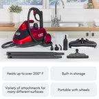 Ewbank Dynamo Multi-Tool Steam Cleaner, Multipurpose with Attachments, For Floors, Carpets, Bathrooms, Kitchens, Windows, and More, Chemical-Free Cleaning, Portable, 1500 W