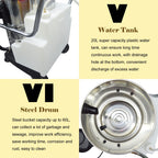 INTBUYING Carpet Cleaning Machine Carpet Extractor 30L/40L/60L/80L 110V/220V
