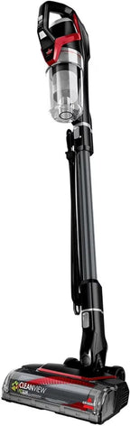 BISSELL Pet Hair Eraser Slim Corded Stick Vacuum, Carpet, Area Rugs, Hard Floor, Upholstery, Lightweight, Swivel Steering, Tangle-Free Brish Roll, 3875, Black