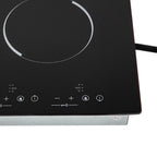 110V Electric Cooktop, Built-in Cooktop 3000W, Electric Stove Top with 4 Electric Burners, 9 Heating Level, Kid Safety Lock, Sensor Touch Control