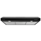 CIARRA Range Hood 30 inch Under Cabinet Ductless Ducted Convertible Slim Stove Vent Hood CAS90575
