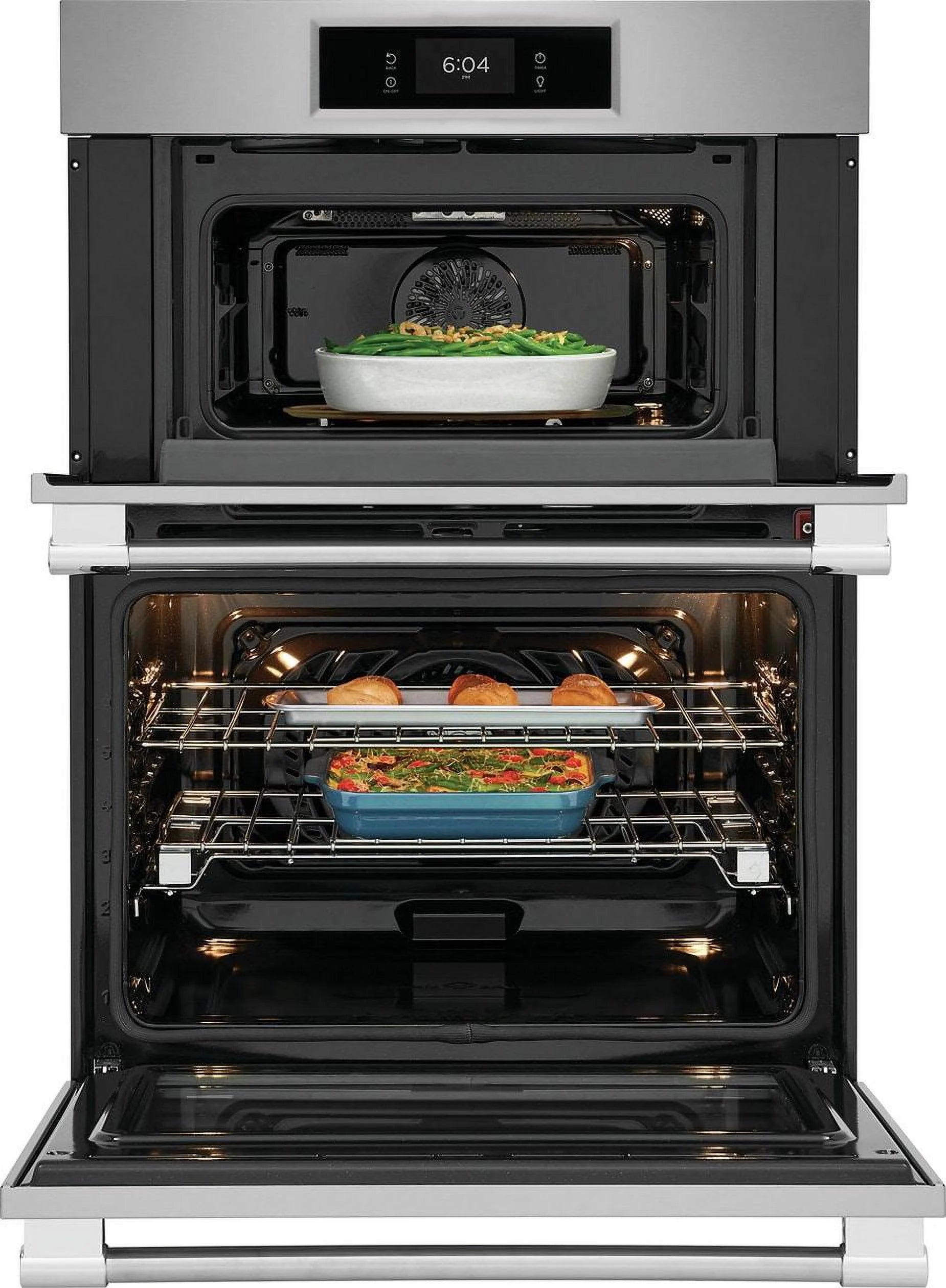 Frigidaire Professional Combination Wall Oven With Microwave 5.3 Cu Ft in Stainless Steel