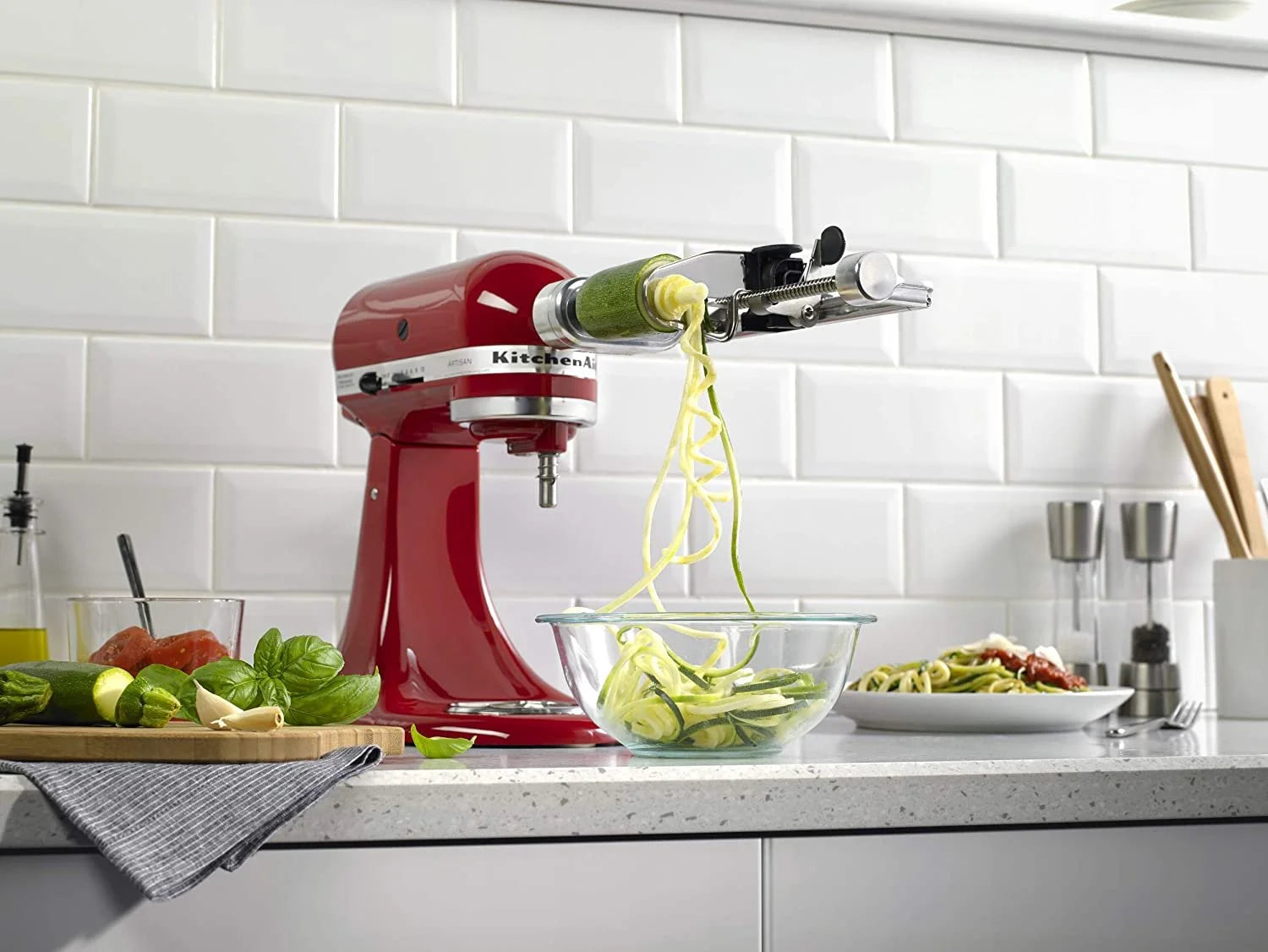 KitchenAid Spiralizer Attachment, 1", Silver