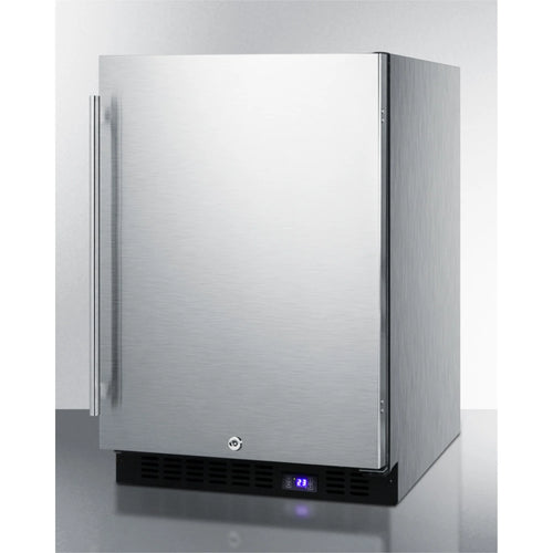 24" Wide Outdoor All-Freezer, Stainless Steel Cabinet