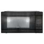 Galanz 1.1 Cu Ft. 1000 Watt Counter Top Microwave Oven in Black