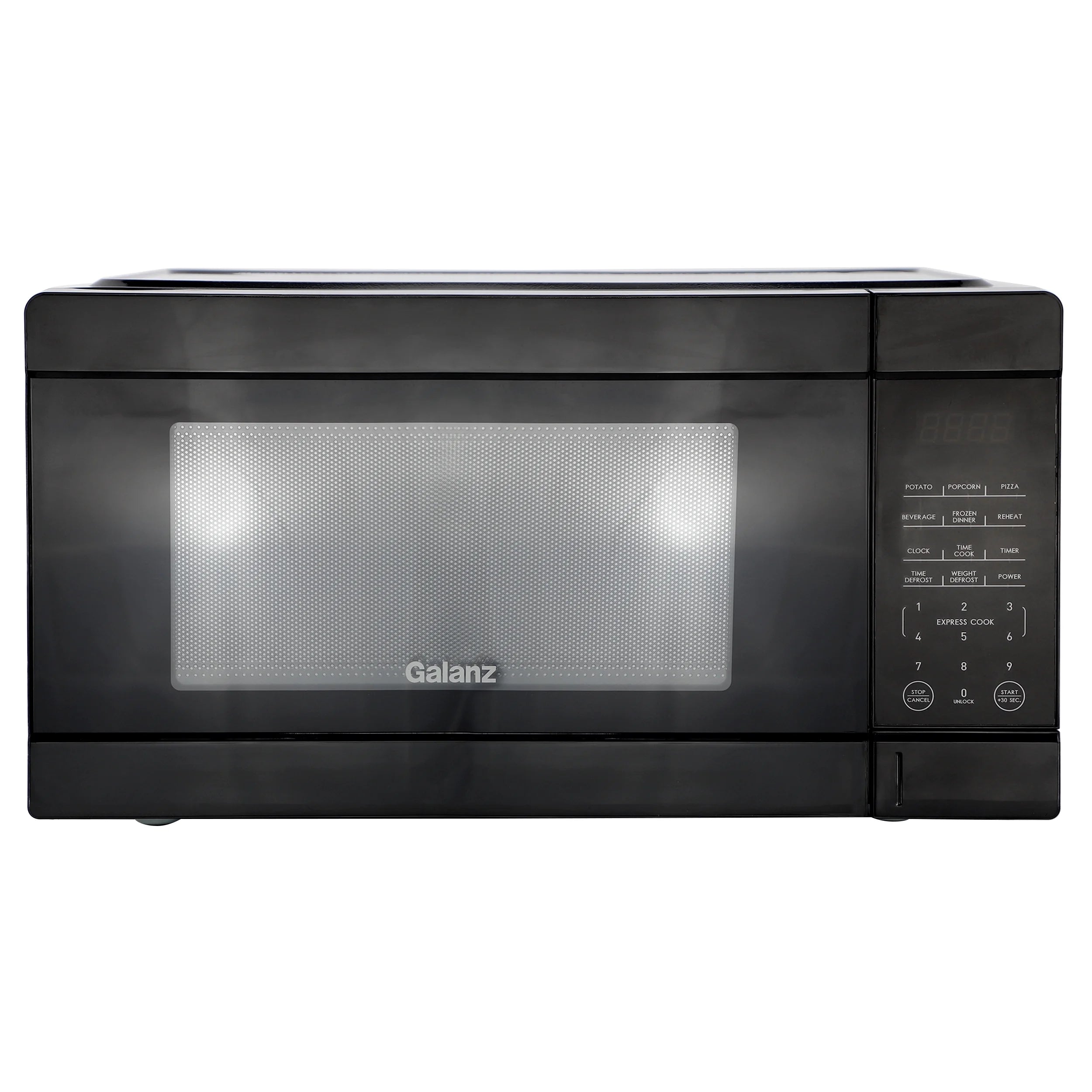 Galanz 1.1 Cu Ft. 1000 Watt Counter Top Microwave Oven in Black