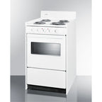 20" Wide Electric Coil Top Range