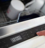 Honeywell 18 inch Dishwasher with 8 Place Settings, 6 Washing Programs, Stainless Steel Tub