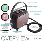 Steam Cleaner, Powerful Multipurpose Steamer w/ 18 Accessories, Chemical-Free Cleaning and Sanitizing for Floor, Tiles, Car Detailing, Wallpaper, Grout, Bed Bugs, Clothes, Curtains and Carpet
