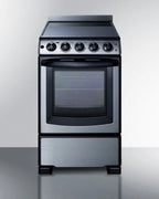 20" Wide Electric Smooth-Top Range
