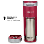 Keurig K-Mini Plus Single Serve K-Cup Pod Coffee Maker, Dusty Rose