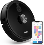 iHome AutoVac Nova S1 Robot Vacuum with LIDAR Navigation, 150 Min Runtime, 2700pa Suction, New