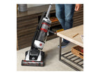 Hoover Bagless Upright Vacuum, High Performance, Pet Friendly, Swivel Design, with Dusting Brush, Extension Wand, HEPA Filter, Crevice & Upholstery Tool, 110 V Red/Grey
