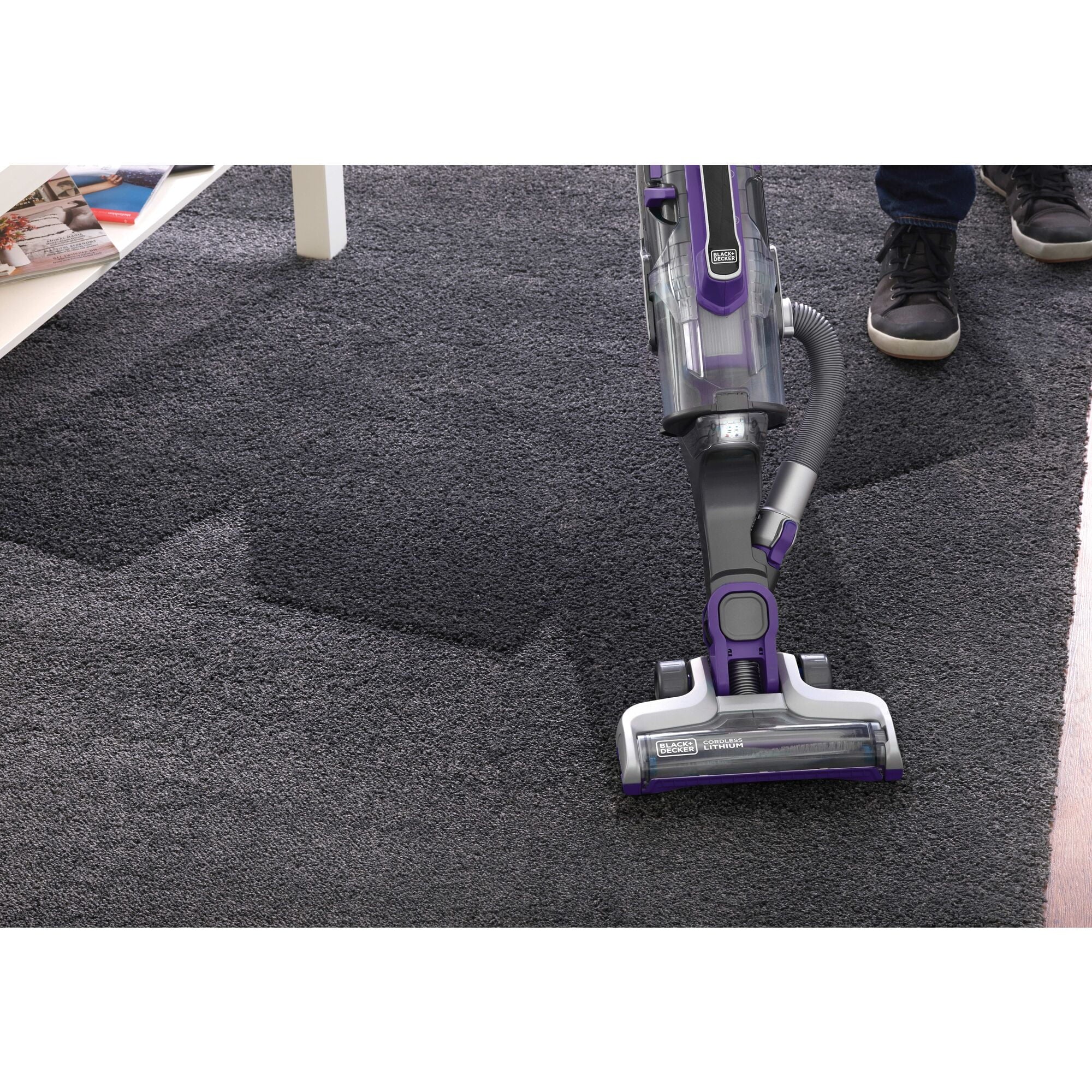 BLACK+DECKER  20V Cordless Upright Vacuum, (HCUA525JPK)