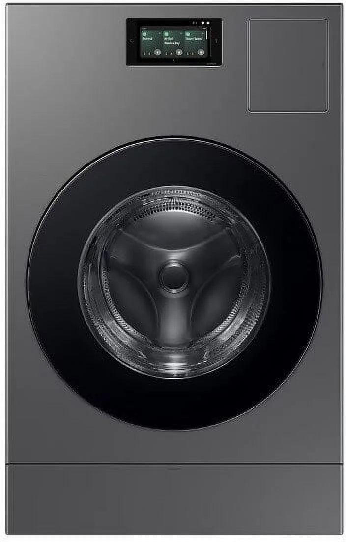 27 Inch Smart Front Load Washer/Dryer Combo with Ventless Heat Pump, 5.3 cu ft Capacity, Opti Wash