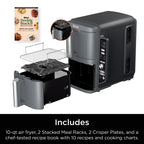 Ninja DoubleStack XL 10 QT 2-Basket Air Fryer