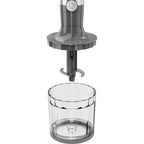 GE 500-Watt Immersion Blender with Accessories and Stainless Steel Attachments, Stainless Steel