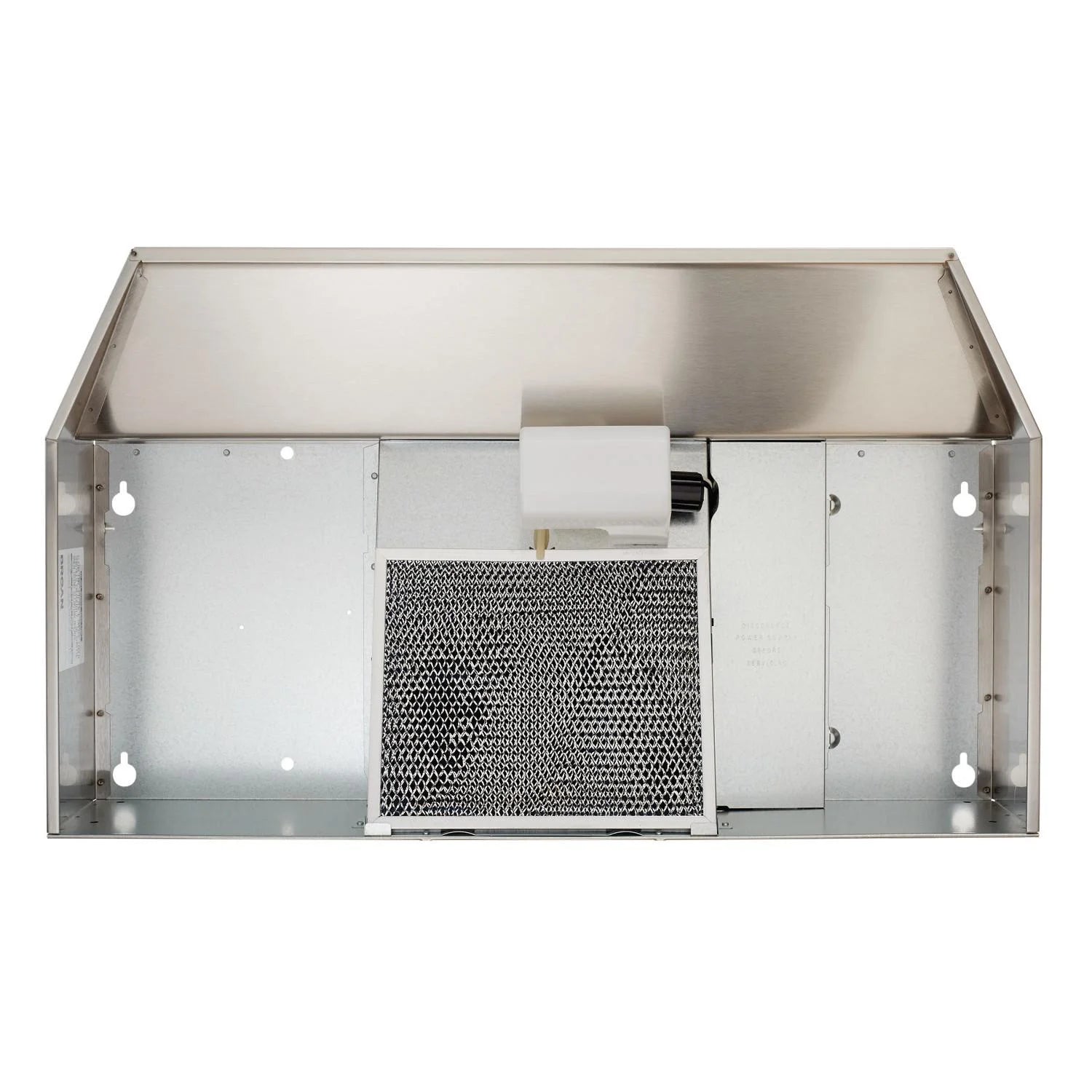 Broan 24 Inch Stainless Steel ADA Capable Non Ducted Under Cabinet Range Hood