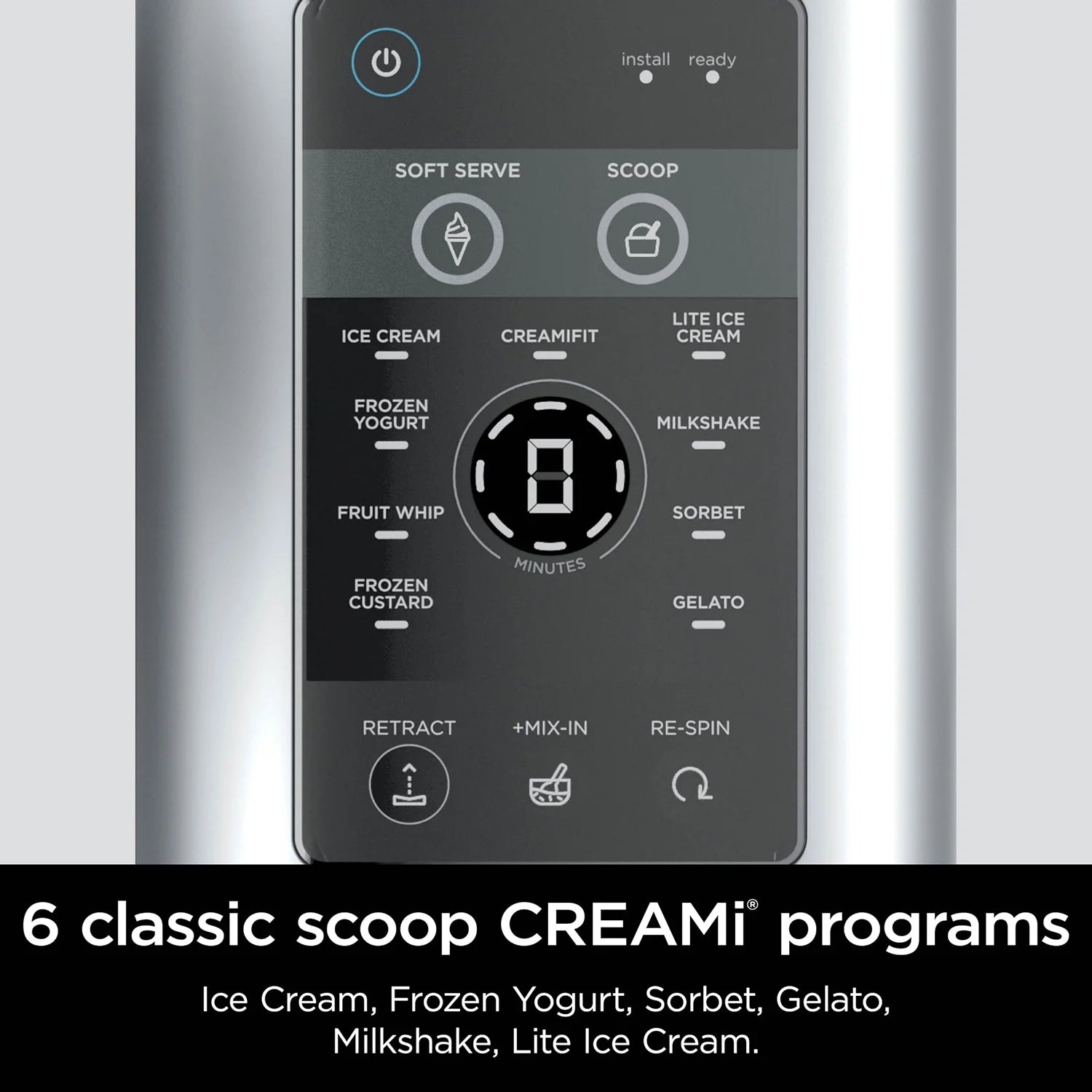 Restored Ninja CREAMi Swirl 13-in-1 Soft Serve Ice Cream Machine - Factory (Refurbished)