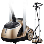 SALAV? Professional Series Garment Steamer with Stainless Steel Plated Nozzle in Gold