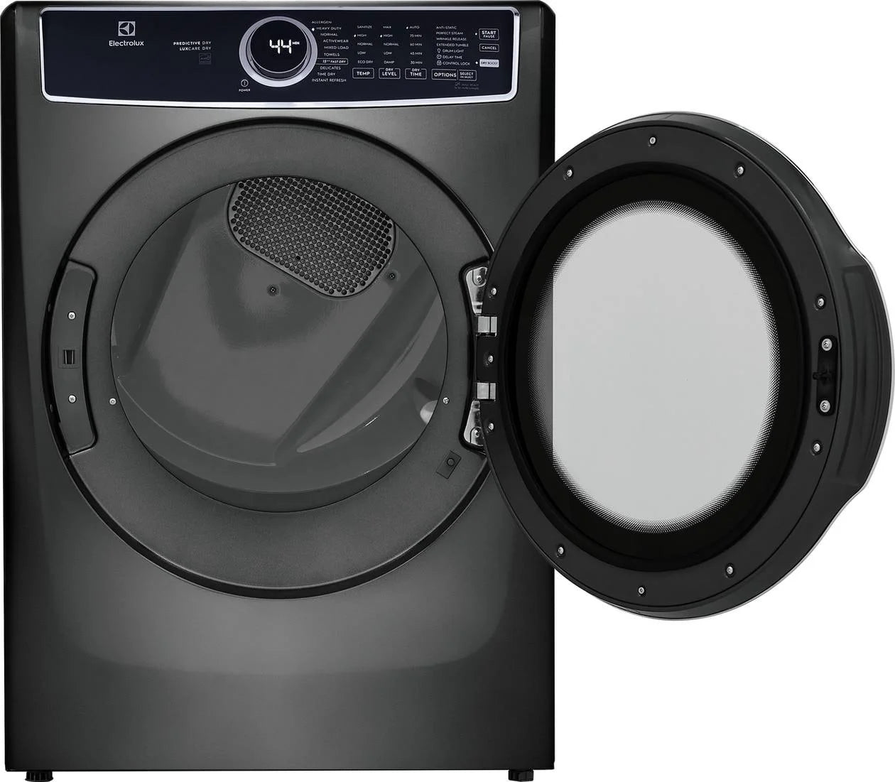 Electrolux ELFE7537AT 8.0 Cu. Ft. Stackable Electric Dryer with Steam and LuxCare Dry System - Titanium
