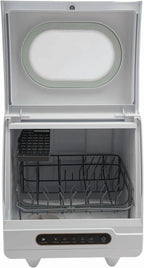 Portable Countertop Dishwasher Compact Dishwasher with 5 Washing Programs,Leak-Proof Dry Dishwasher for Houses,Apartments,Dorms
