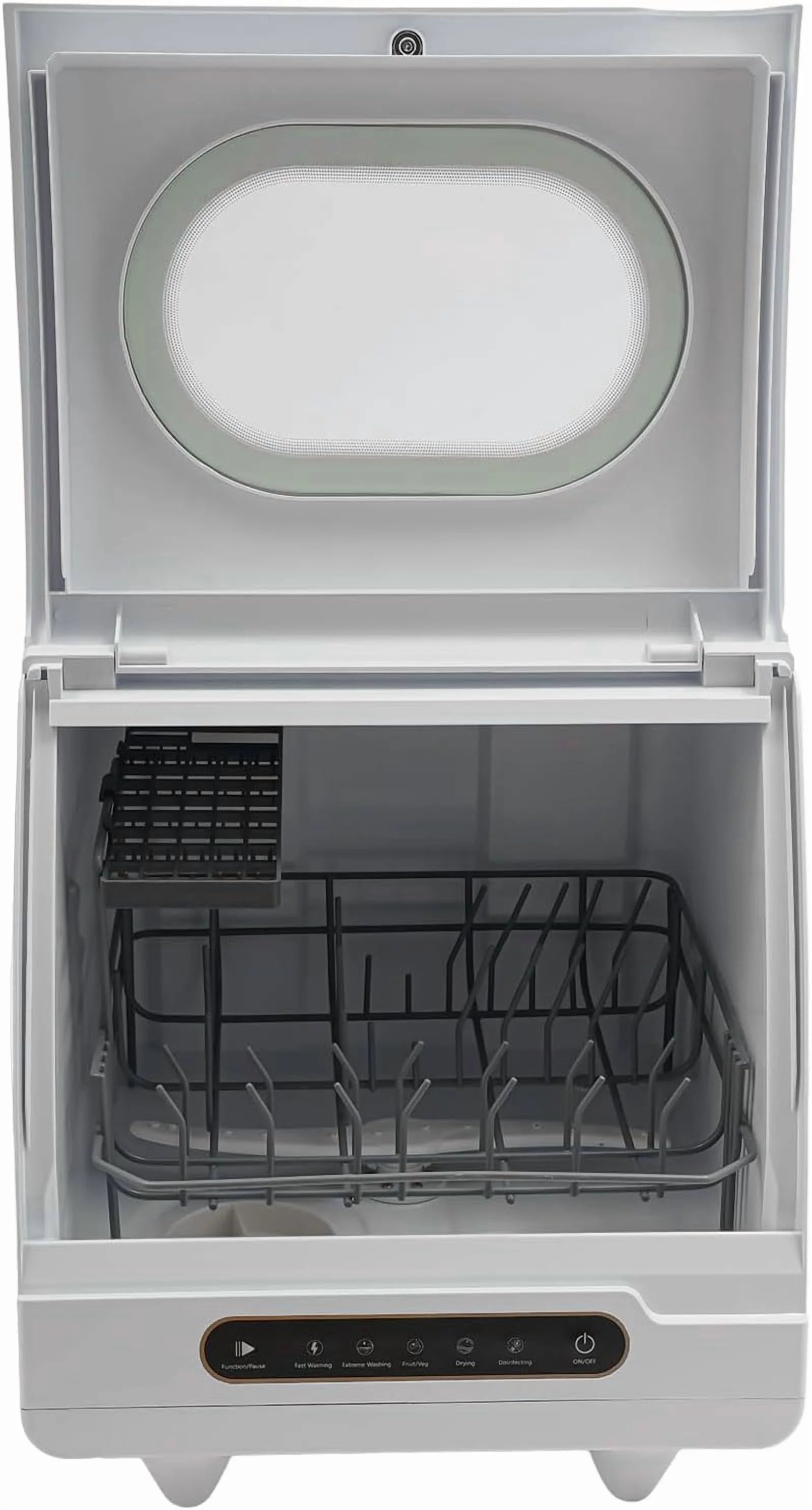 Portable Countertop Dishwasher Compact Dishwasher with 5 Washing Programs,Leak-Proof Dry Dishwasher for Houses,Apartments,Dorms