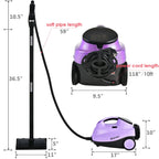 Costway 2000W Heavy Duty Steam Cleaner Mop Multi-Purpose W/19 Accessories Blue