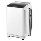 TABU Washer and Dryer Set, 19LBS Fully Automatic Washing Machine & 8.8LBS Clothes Dryer (White&White)