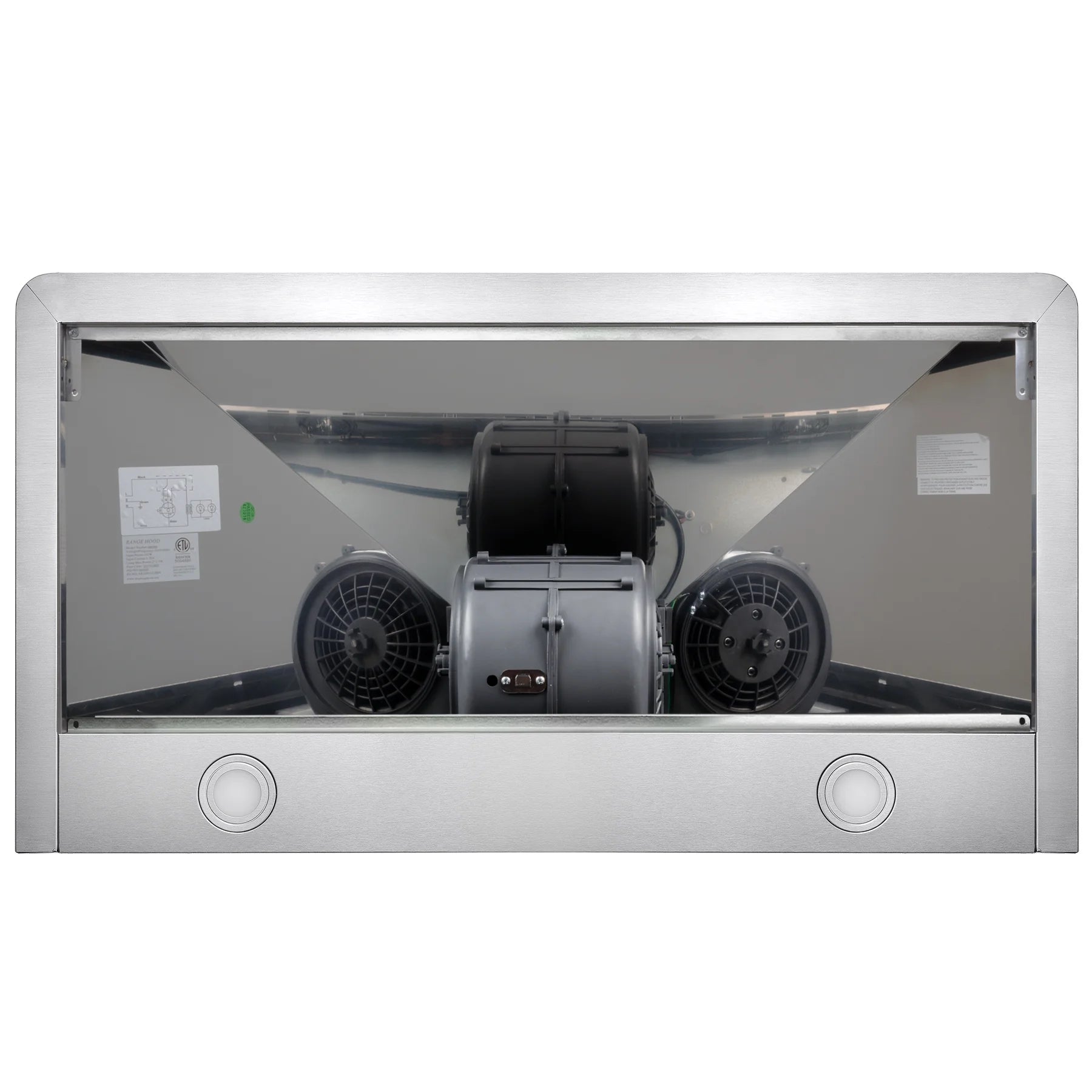 AKDY 30" European Stainless Steel Wall Mount Range Hood with Touch Control Panel