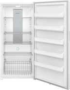 Frigidaire FFUE2022AW 20 Cu. Ft. Reversible Door Upright Freezers, Garage Ready, White