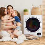 Ktaxon 1.6 cu. ft. Compact Electric Dryer, White