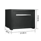 Smad Drawer RV Refrigerator 12V Truck Cooler AC DC Fridge Hotel 1.7 cu ft Quiet