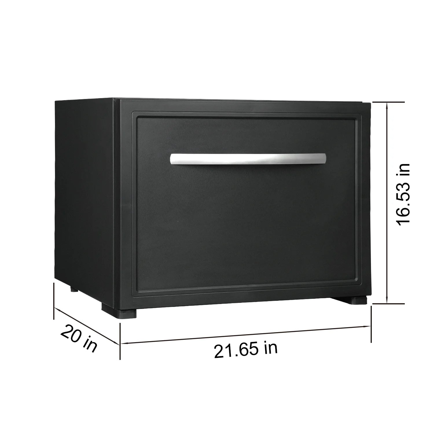 Smad Drawer RV Refrigerator 12V Truck Cooler AC DC Fridge Hotel 1.7 cu ft Quiet