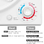 CTT 110V Portable Clothes Dryer 1500W, 3.5 cu.ft Compact Dryer  with Stainless Steel Tub, 4 Drying Mode, Portable Dryers for Laundry, Apartments, RVs, Dorms