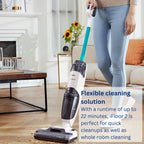 Tineco iFloor 2 Cordless Wet Dry Vacuum Cleaner, Blue