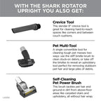 Shark LA502 Rotator Lift-Away ADV DuoClean Engage Upright Vacuum with Self-Cleaning Brushroll
