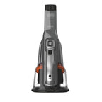 BLACK+DECKER 16V MAX dustbuster AdvancedClean+ Cordless Hand Vacuum, for Car & Home Use, with Long Crevice Tool and XL Dustbin, HHVK415B01, Grey