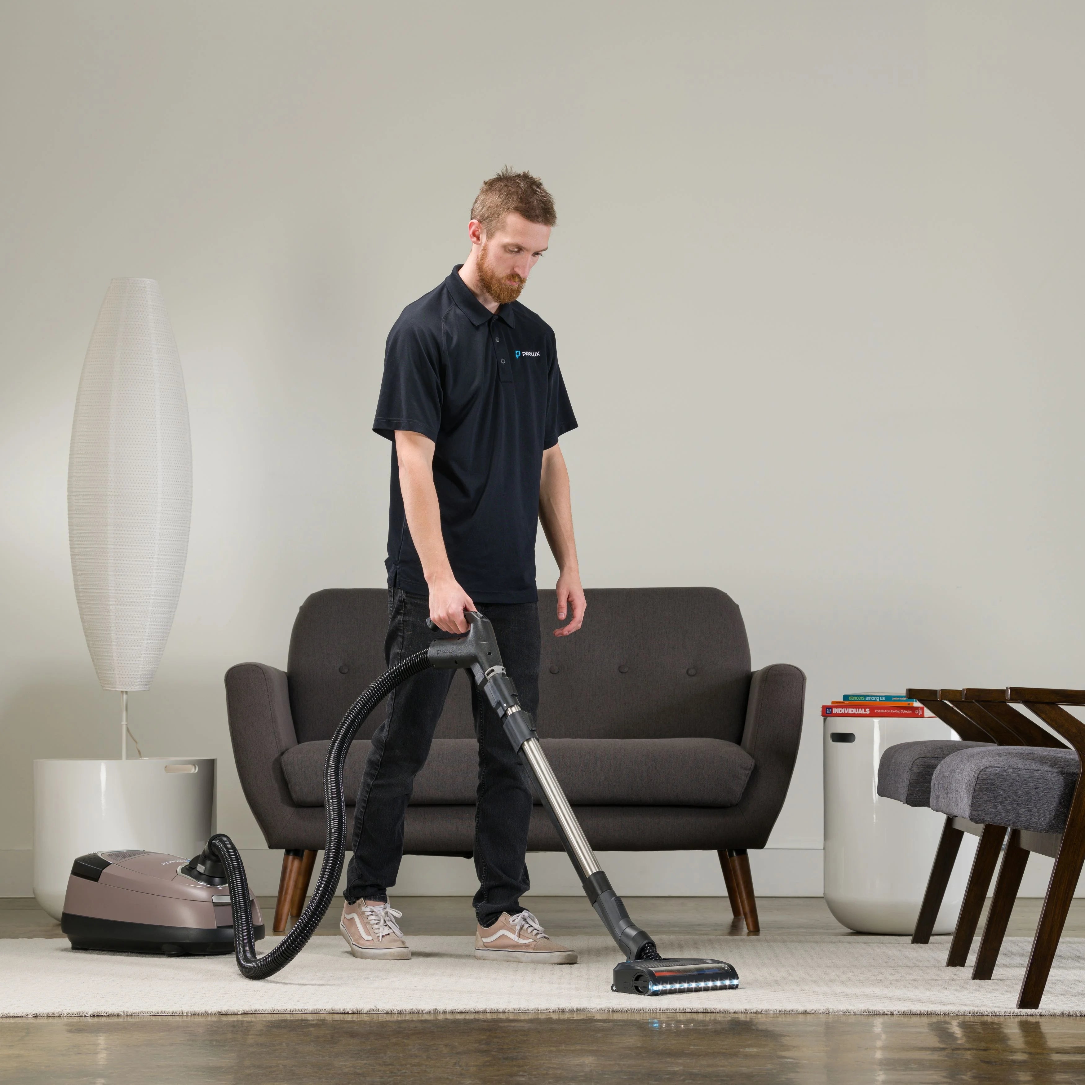 Prolux QX60 Canister Vacuum Cleaner with Wessel Werk EBK250 Power Nozzle