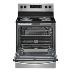 WHIRLPOOL WFC150M0JW 30" freestanding coil electric range