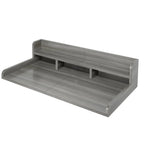 Washer Dryer Countertop with Non-slip Pads,Depth Double Layer Organizer for Washer and Dryer Laundry Hamper Counter Storage,Gray�� Matte