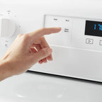 WHIRLPOOL WFC150M0JW 30" freestanding coil electric range
