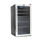 Whynter Beverage Refrigerator Stainless Steel 120 Can Capacity BR-130SB