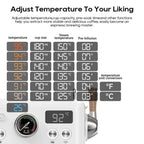 HiBREW H10PLUS 20Bar Espresso Coffee Machine with Adjustable Temperature & Steam
