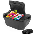 Car Refrigerator for Tesla Model Y 2019-2024 , 37QT(35L) -4�H~68�H Car Fridge 12V Refrigerator , APP Control, Trunk Portable Freezer for Camping Tailgating Road Trip