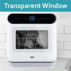 Hamilton Beach Portable Countertop Mini Dishwasher With 5l Built-In Water Tank