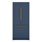 36 In. Panel Ready French Door Refrigerator With Ice maker, water dispenser, Frost Free . 19.6 total cubic feet