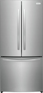Frigidaire FRFG1723AV 18 Cu. Ft. Counter-Depth French Door Refrigerator, Stainless Steel